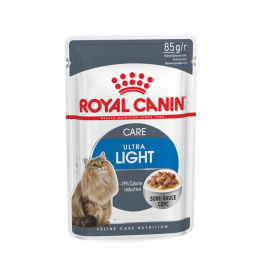 Royal Canin ULTRA LIGHT (УЛЬТРА ЛАЙТ) влажный корм для кошек в соусе 0,085 кг